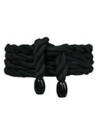 Lilly Sarti - Rope Belt - Women - Cotton - One Size, Black, Cotton