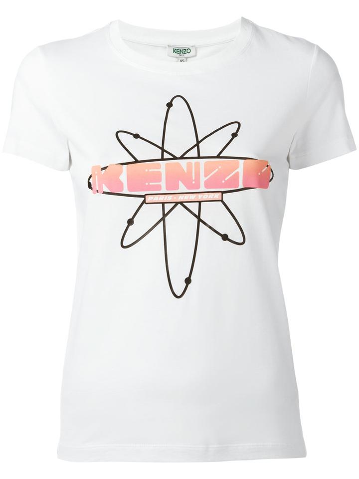 Kenzo Nasa T-shirt, Women's, Size: Xxs, White, Cotton
