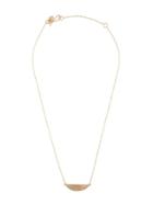 Melissa Joy Manning Mini Collar Necklace With Diamond Detail - Yellow