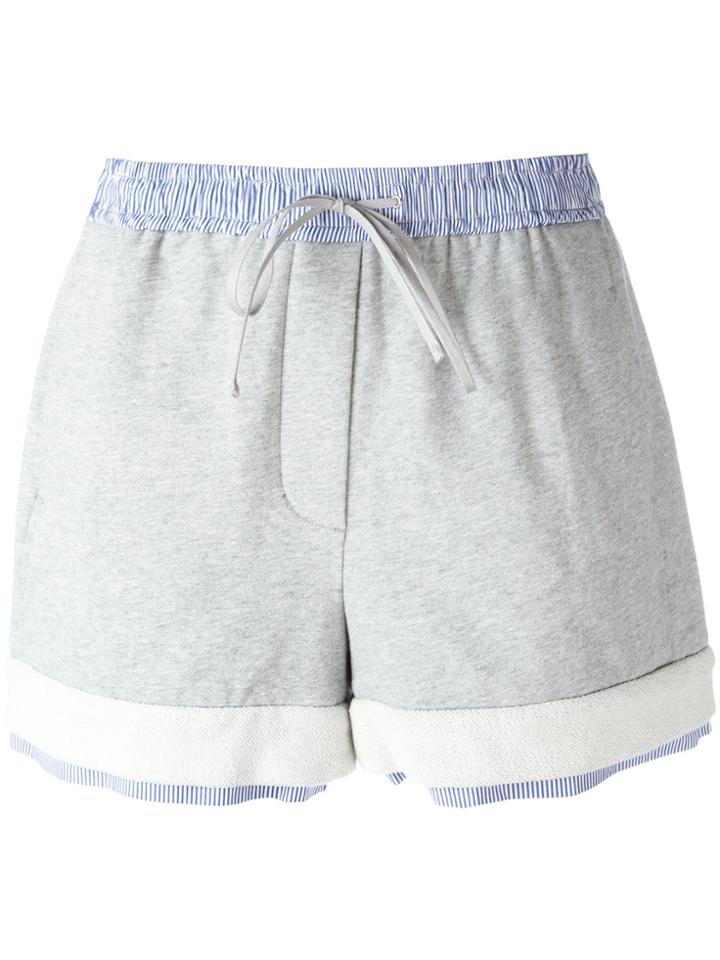 3.1 Phillip Lim Drawstring Shorts - Grey