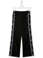 Balmain Kids Logo Lined Track Pants - Black