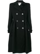 Moschino Double Breasted Frock Coat - Black