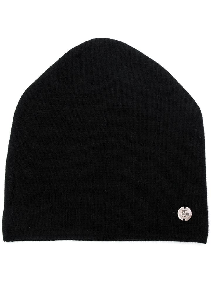 Lost & Found Ria Dunn Logo Plaque Hat - Black