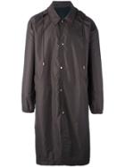 Ami Alexandre Mattiussi Long Windbreaker - Brown