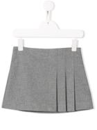Il Gufo Pleated Mini Skirt - Grey