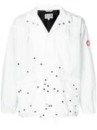 Cav Empt Pixel Embroidered Jacket - White