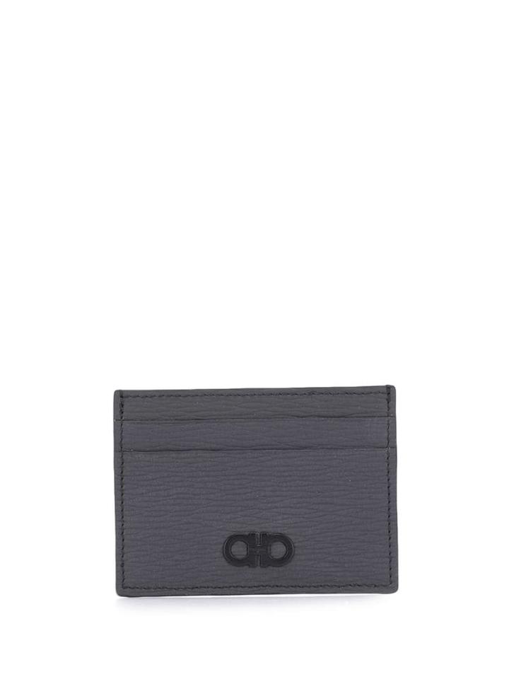 Salvatore Ferragamo Gancio Cardholder - Grey
