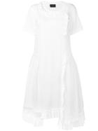 Simone Rocha Ruffle Detail Dress - White