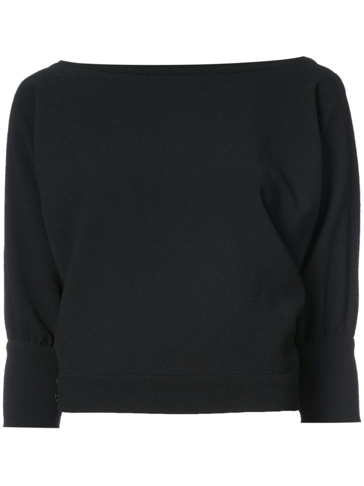 Rachel Comey Boat Neck Sweater - Black