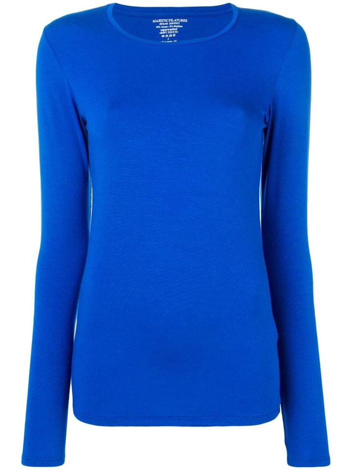 Majestic Filatures Long-sleeved Top - Blue