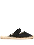 Soludos Bow Detail Espadrilles - Black