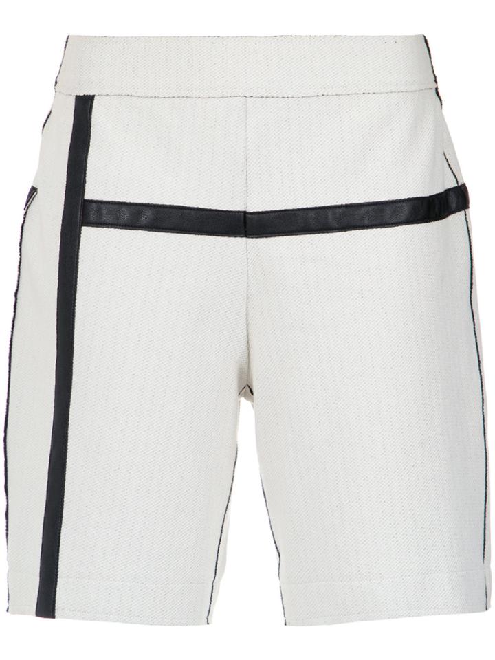 Mara Mac Contrasting Panels Shorts - Unavailable