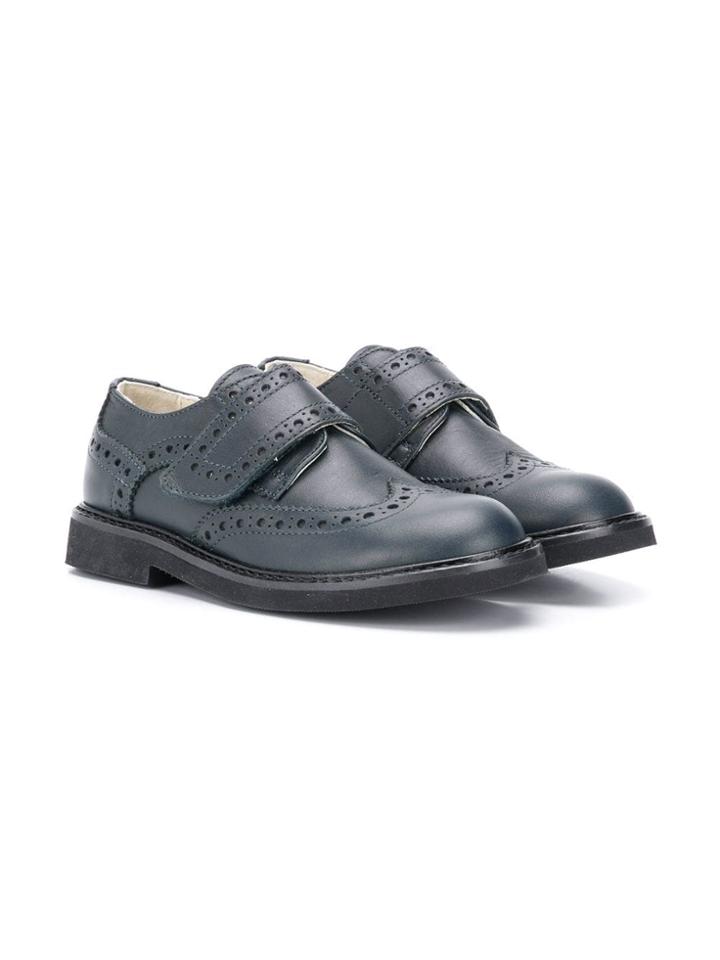 Montelpare Tradition Touch Strap Brogues - Blue