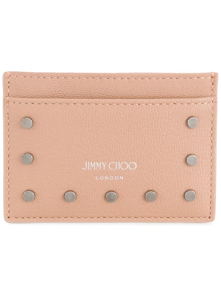 Jimmy Choo Umika Card Holder - Pink & Purple