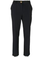 Salvatore Ferragamo Gancino Flip Lock Trousers - Blue