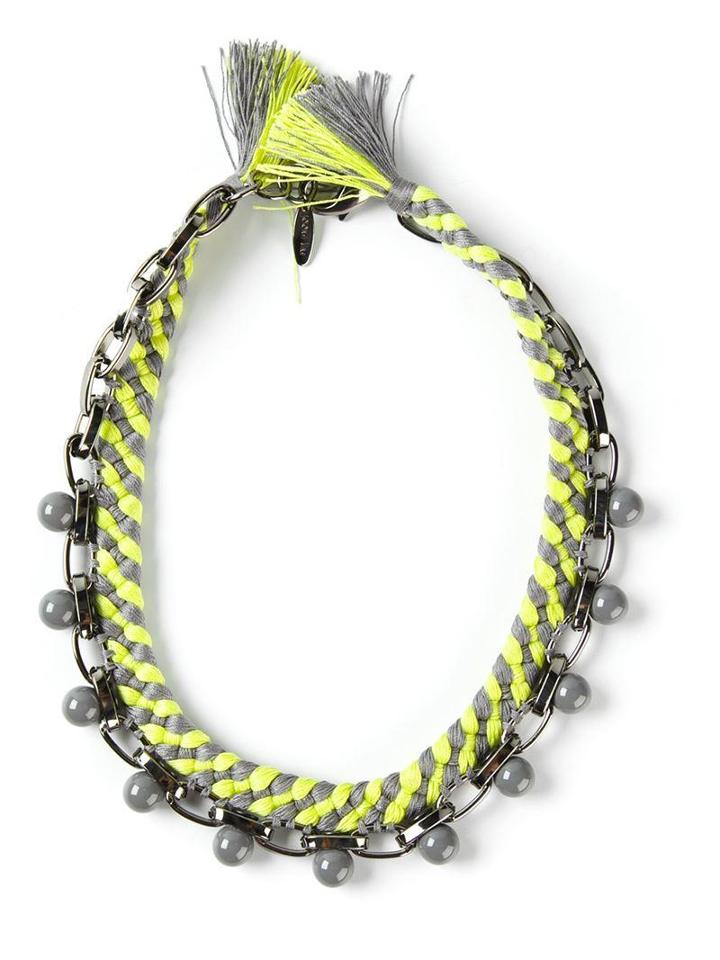 Joomi Lim Beaded Braided Necklace