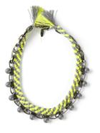 Joomi Lim Beaded Braided Necklace