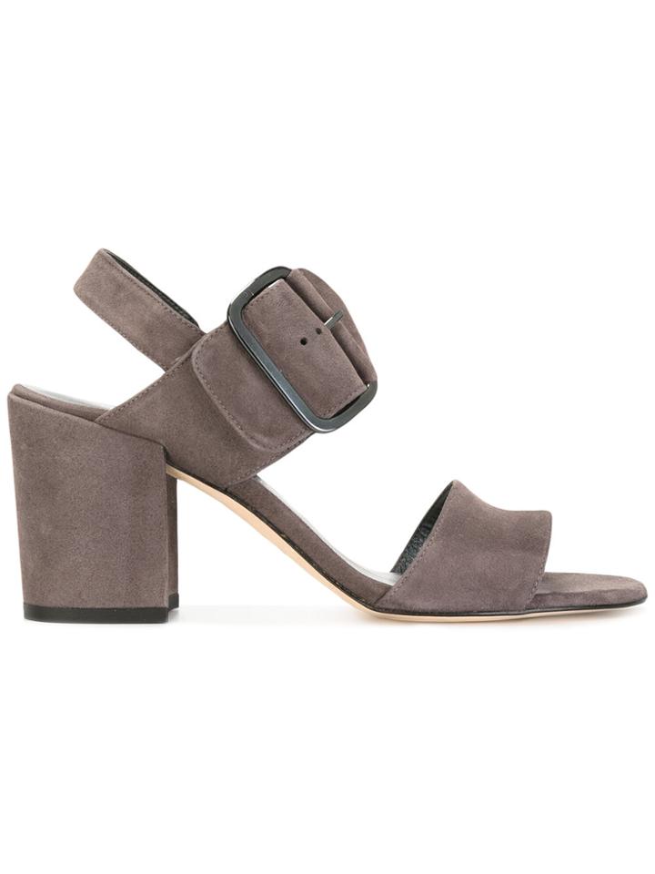 Stuart Weitzman City Sandals - Grey