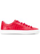 Hide & Jack Low Top Trainers - Red