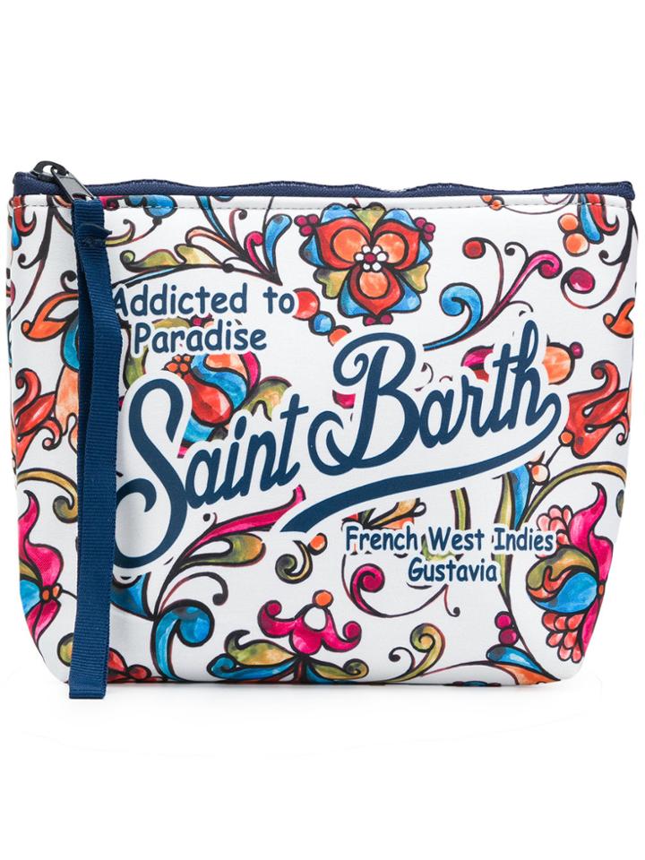 Mc2 Saint Barth Floral Print Wash Bag - Multicolour