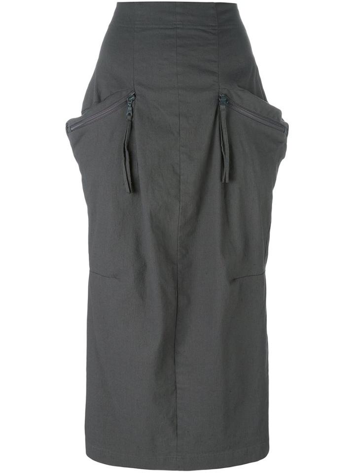 Rundholz Pocket Detail Fitted Skirt