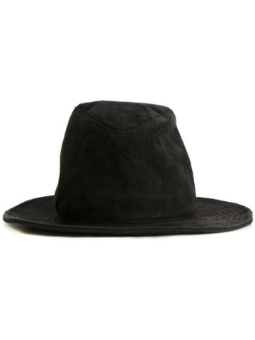 Kijima Takayuki Oversize Suede Hat - Black