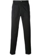 Dolce & Gabbana - Cropped Chino Trousers - Men - Cotton/spandex/elastane - 48, Black, Cotton/spandex/elastane