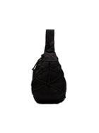 Cp Company Black Single Strap Backpack