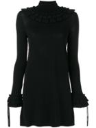 Ermanno Scervino Turtleneck Dress - Black