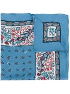 Polo Ralph Lauren Floral Print Scarf - Blue