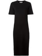Mcq Alexander Mcqueen Why Print T-shirt Dress, Women's, Size: Medium, Black, Cotton