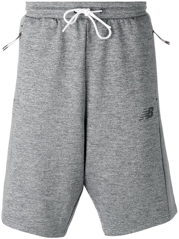 New Balance Tech Sports Shorts, Men's, Size: Small, Grey, Nylon/polyester/spandex/elastane