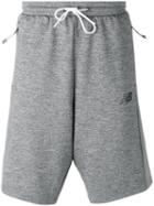 New Balance Tech Sports Shorts, Men's, Size: Small, Grey, Nylon/polyester/spandex/elastane