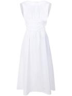 Aspesi Bow Back Dress - White