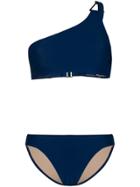 Zeus+dione Demeter One-shoulder Bikini Set - Blue