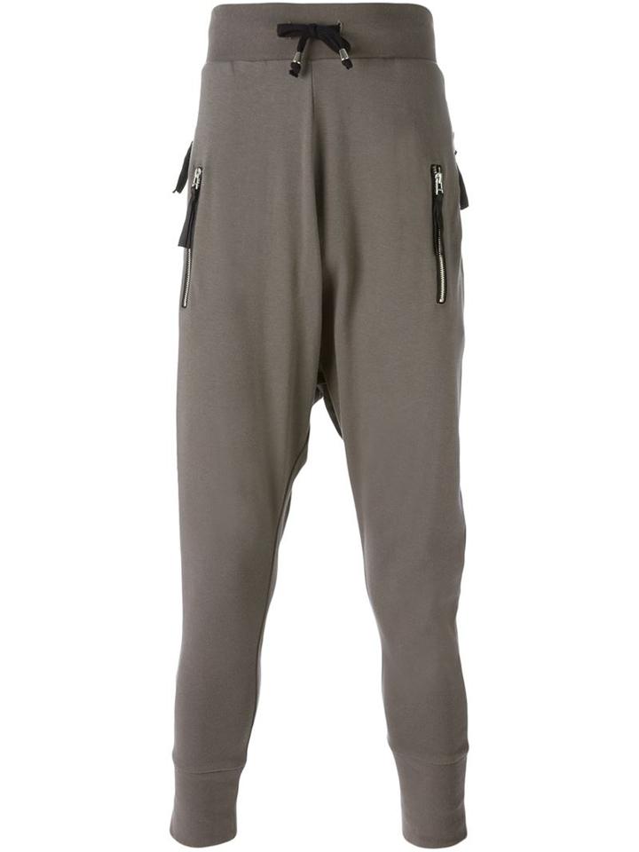Unconditional Zip Track Pants, Men's, Size: Medium, Nude/neutrals, Cotton