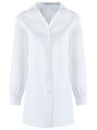 Gloria Coelho Classic Shirt, Women's, Size: Pp, White, Cotton