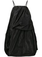Simone Rocha Draped Spaghetti Strap Dress - Black