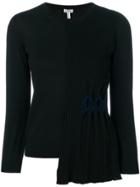 Loewe Asymmetric Sweater - Black