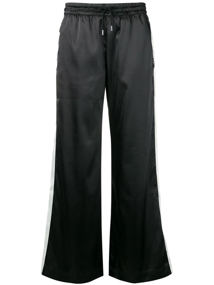 Fila Wide Leg Track Pants - Black