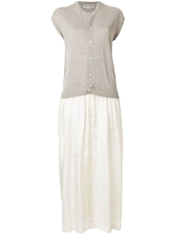 Comme Des Garçons Pre-owned Layered Long Dress - Neutrals