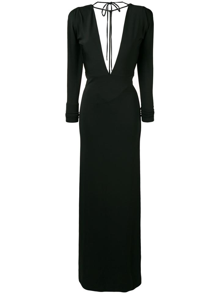 Dsquared2 Deep V-neck Dress - Black