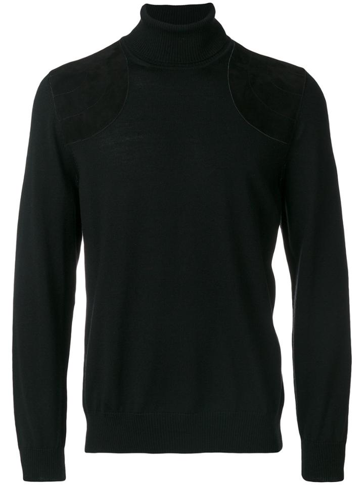 Billionaire Turtleneck Jumper - Black
