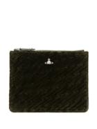 Vivienne Westwood Quilted Clutch Bag - Green