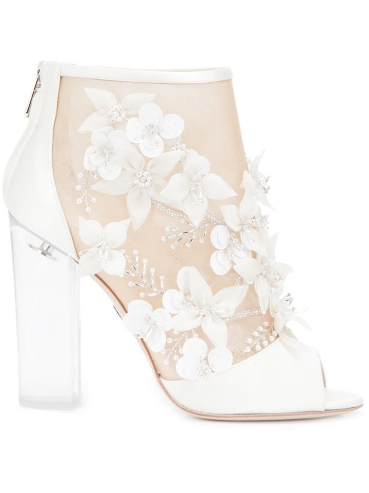 Paul Andrew 'bijoux' Boots - White