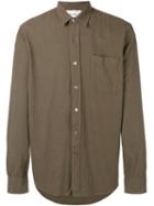 Our Legacy Chest Pocket Shirt, Men's, Size: 50, Green, Silk