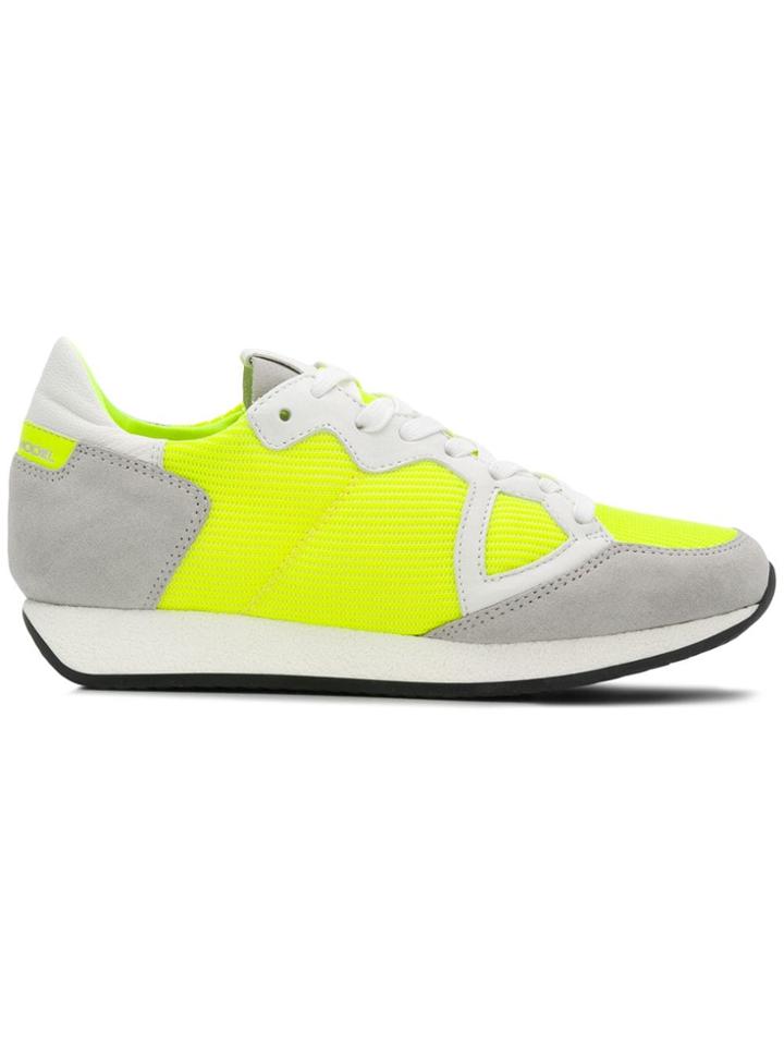 Philippe Model Monaco Vintage Sneakers - Yellow