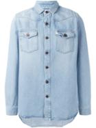 Off-white Brushed Denim Shirt