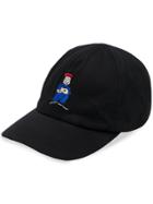 Cp Company Embroidered Baseball Cap - Black