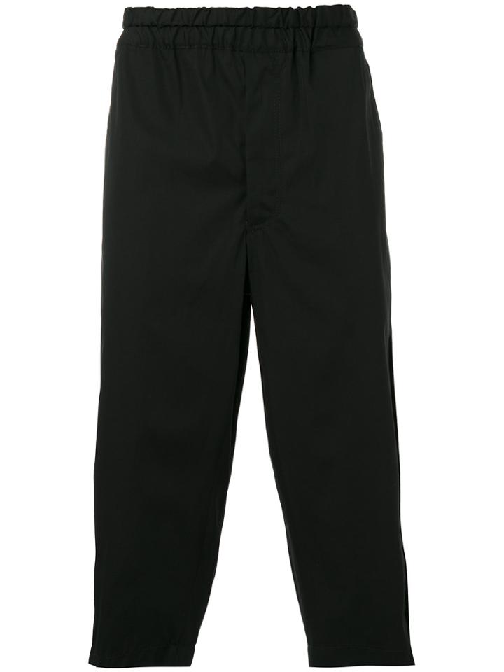 Comme Des Garçons Shirt Cropped Trousers - Black